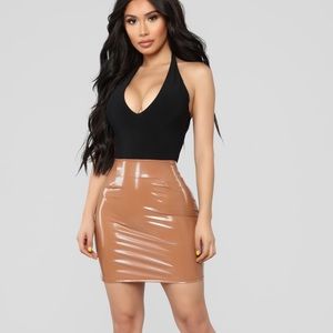 Fashion Nova boot camp skirt NWT